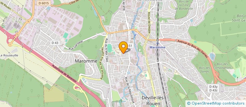 localisation de l'entreprise MADAME LAETICIA AMMARKHODJA à MAROMME