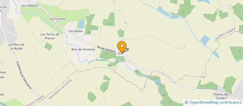 localisation de l'entreprise MADAME LAETICIA BRASI-CLAUS à CHATILLON-COLIGNY