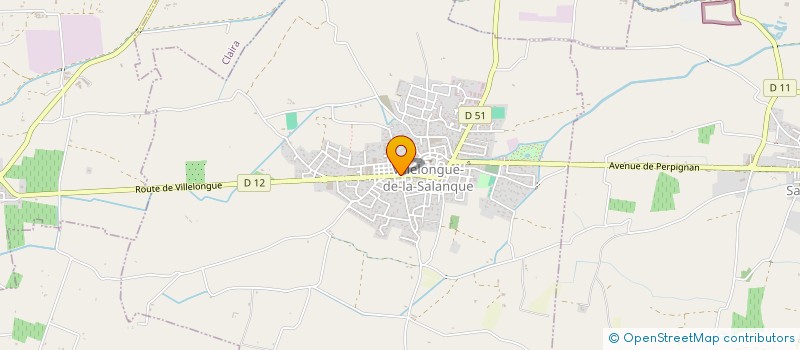 localisation de l'entreprise MADAME LAETICIA CARON  VILLELONGUE-DE-LA-SALANQUE