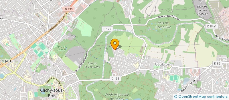 localisation de l'entreprise MADAME LAETICIA CID  COUBRON