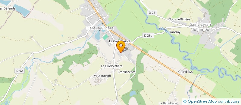 localisation de l'entreprise MADAME LAETICIA COULON à FLERE-LA-RIVIERE
