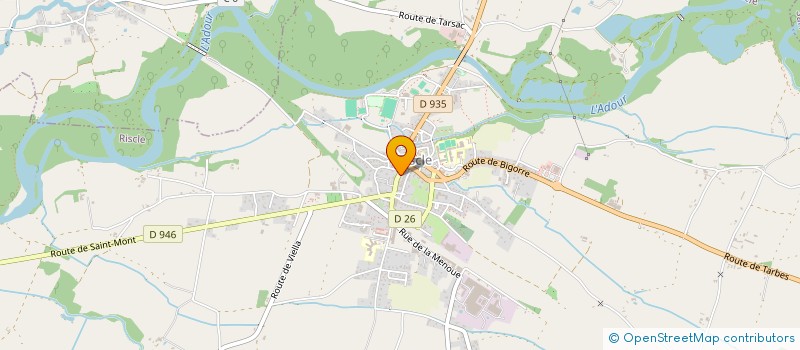 localisation de l'entreprise MADAME LAETICIA FAUCOUP  VIELLA