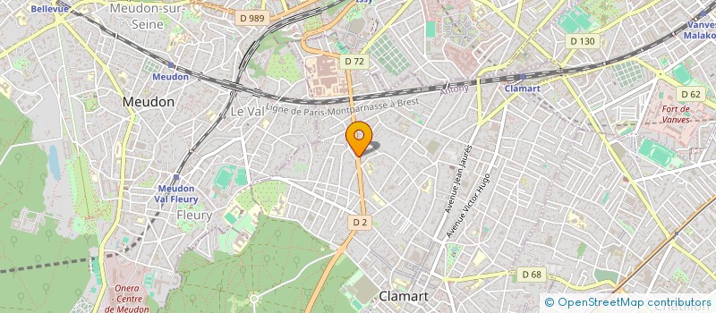 localisation de l'entreprise MADAME LAETICIA KARAKOZIAN à CLAMART