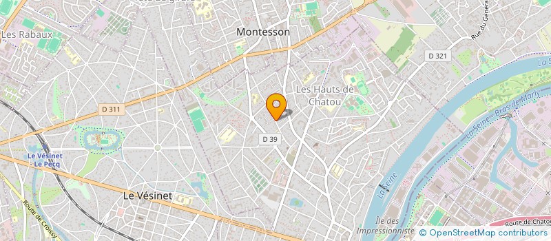 localisation de l'entreprise MADAME LAETICIA LEITE  CHATOU