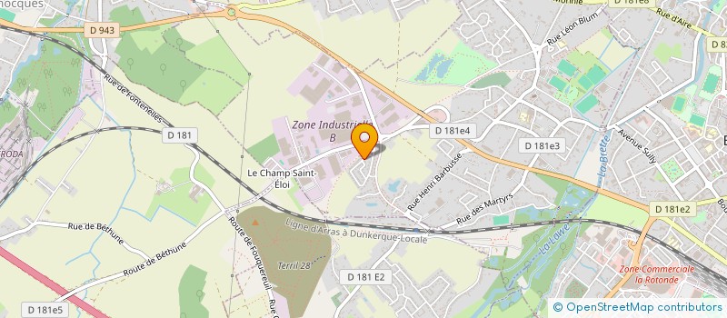 localisation de l'entreprise MADAME LAETICIA LESECQ  ANNEZIN