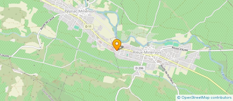 localisation de l'entreprise MADAME LAETICIA MENSER à RIEUX-MINERVOIS