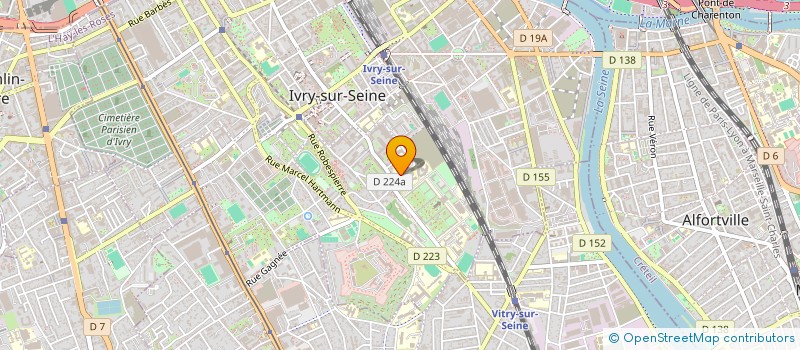 localisation de l'entreprise MADAME LAETICIA MPONGO  IVRY-SUR-SEINE