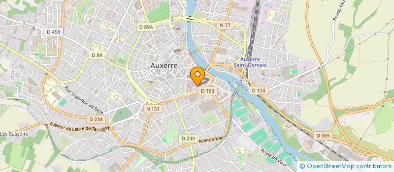 localisation de l'entreprise MADAME LAETICIA PEIX à AUXERRE