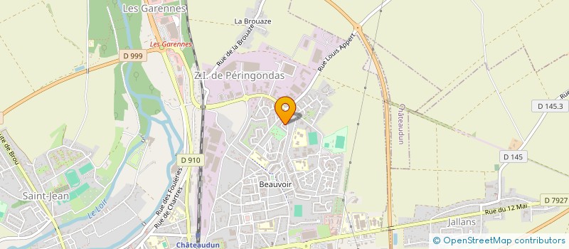 localisation de l'entreprise MADAME LAETICIA SYLVESTRE à CHATEAUDUN