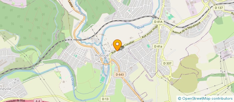 localisation de l'entreprise MADAME LAETISIA HENRION  AUBOUE