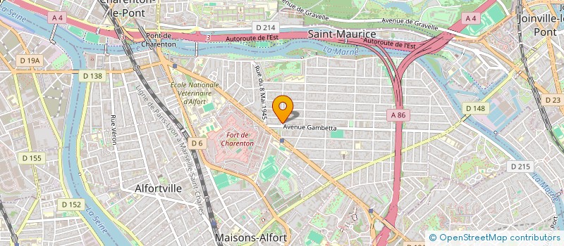 localisation de l'entreprise MADAME LAETITA TARRISSE à MAISONS-ALFORT