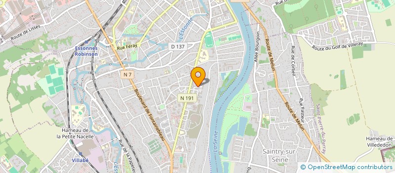 localisation de l'entreprise MADAME LAETITIA ABDELLI à CORBEIL-ESSONNES