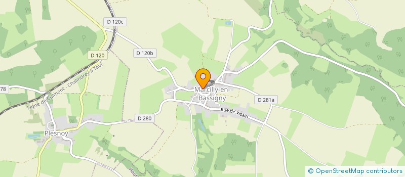 localisation de l'entreprise MADAME LAETITIA ABEILLE à MARCILLY-EN-BASSIGNY