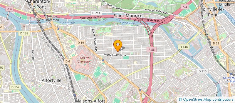 localisation de l'entreprise MADAME LAETITIA ACERO à MAISONS-ALFORT