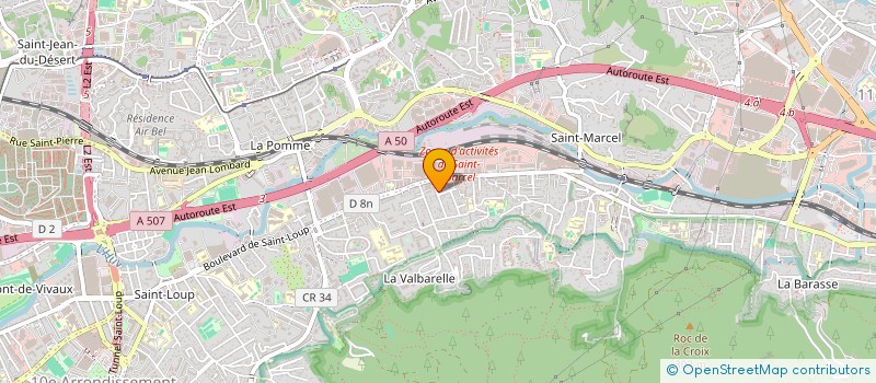 localisation de l'entreprise MADAME LAETITIA AFFRIAT à MARSEILLE