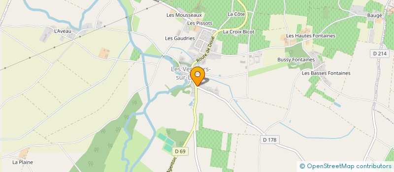 localisation de l'entreprise MADAME LAETITIA AGUETTANT à DOUE-EN-ANJOU