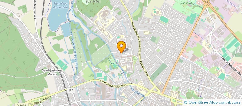 localisation de l'entreprise MADAME LAETITIA AININE  BEAUVAIS