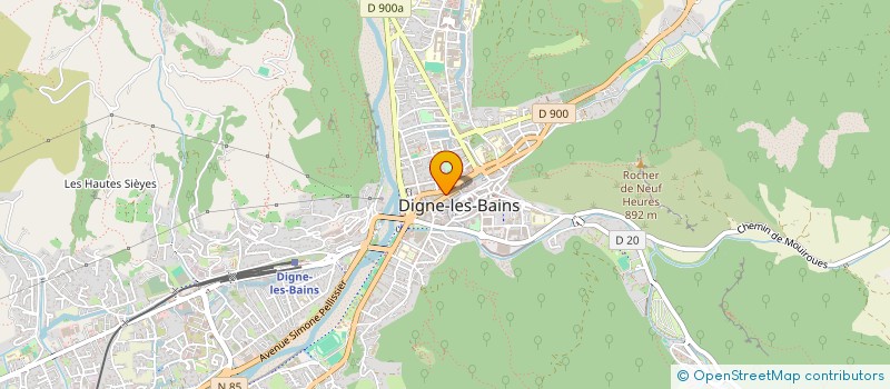 localisation de l'entreprise MADAME LAETITIA ALEXANDROVSKY à DIGNE-LES-BAINS