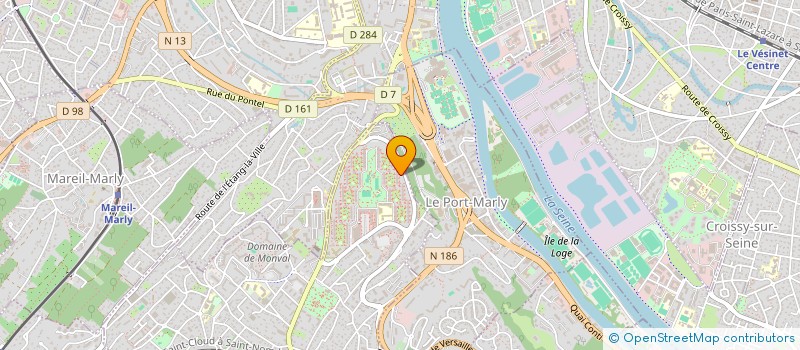 localisation de l'entreprise MADAME LAETITIA ALLAIS  MARLY-LE-ROI