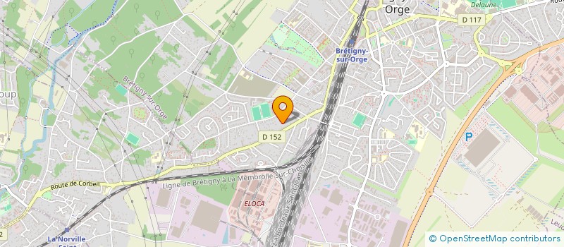 localisation de l'entreprise MADAME LAETITIA ALVES à BRETIGNY-SUR-ORGE