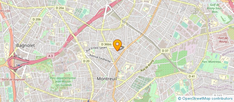localisation de l'entreprise MADAME LAETITIA AMANKAN  MONTREUIL