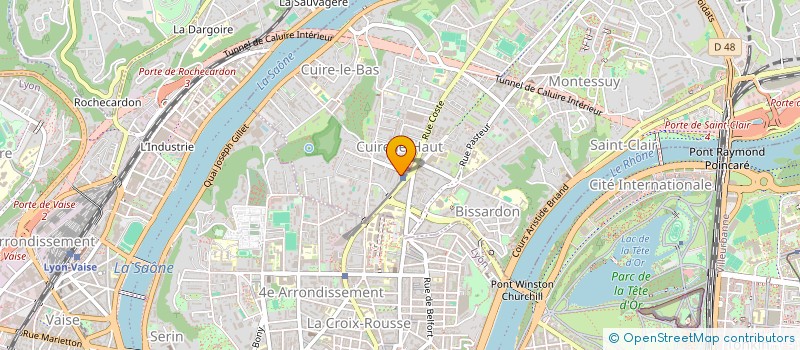 localisation de l'entreprise MADAME LAETITIA AMBATA à CALUIRE-ET-CUIRE