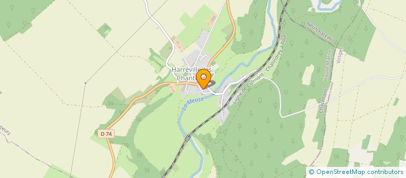 localisation de l'entreprise MADAME LAETITIA ANESA à HARREVILLE-LES-CHANTEURS