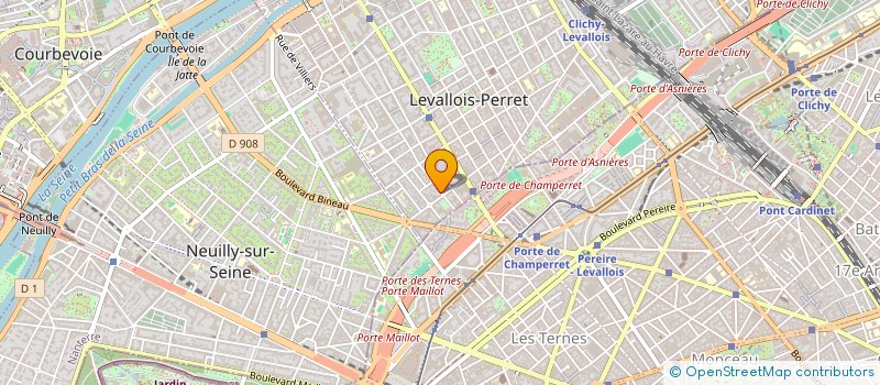 localisation de l'entreprise MADAME LAETITIA ANTONIN à LEVALLOIS-PERRET