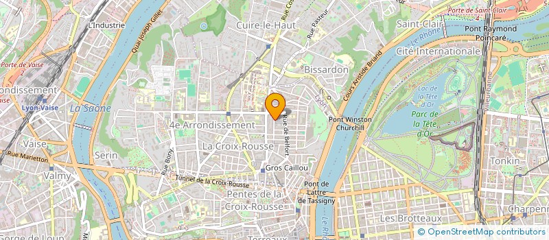 localisation de l'entreprise MADAME LAETITIA ARGOUD  LYON