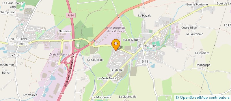 localisation de l'entreprise MADAME LAETITIA ARNAULT  ROMAGNE