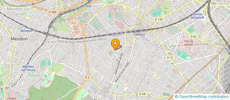 localisation de l'entreprise MADAME LAETITIA ARREDONDO CAMPO à CLAMART