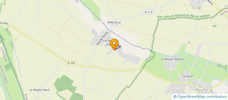 localisation de l'entreprise MADAME LAETITIA ARSIVAUD  ANAIS