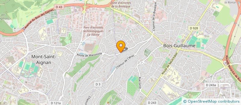 localisation de l'entreprise MADAME LAETITIA ASSENARD à BOIS-GUILLAUME