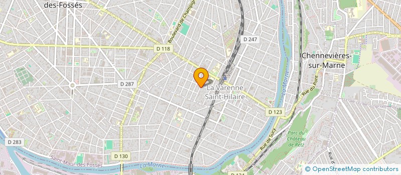 localisation de l'entreprise MADAME LAETITIA AUBERT  SAINT-MAUR-DES-FOSSES