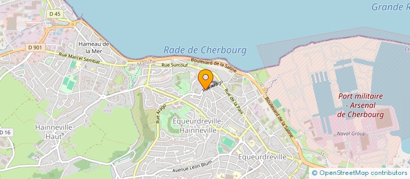 localisation de l'entreprise MADAME LAETITIA AUBEY  CHERBOURG-EN-COTENTIN