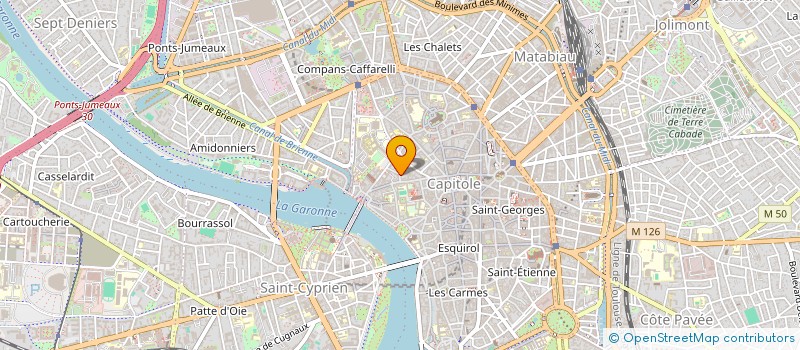 localisation de l'entreprise MADAME LAETITIA AUDEVART à TOULOUSE