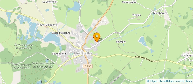 localisation de l'entreprise MADAME LAETITIA AUZEIL à CHENERAILLES