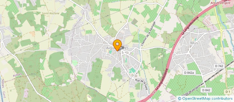 localisation de l'entreprise MADAME LAETITIA AYMARD à AIGUES-VIVES