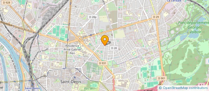localisation de l'entreprise MADAME LAETITIA AYNIE à SAINT-DENIS