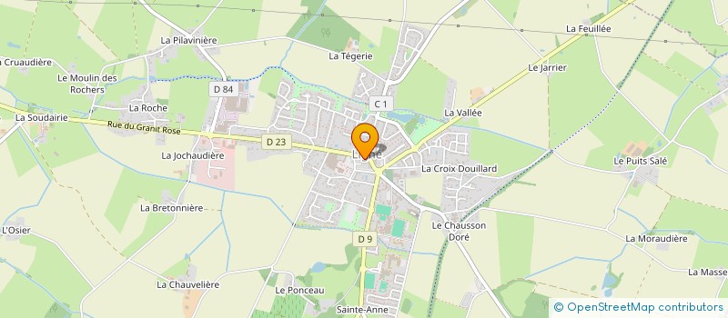 localisation de l'entreprise MADAME LAETITIA BADEAU à LIGNE