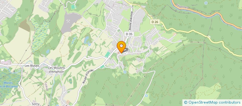 localisation de l'entreprise MADAME LAETITIA BAGGIONI  LYAUD