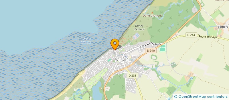 localisation de l'entreprise MADAME LAETITIA BAGLIN  WISSANT