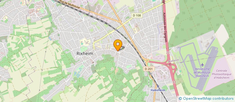 localisation de l'entreprise MADAME LAETITIA BAGLIO  RIXHEIM