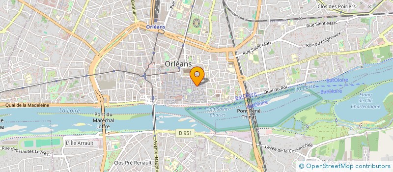 localisation de l'entreprise MADAME LAETITIA BAGLIONE  ORLEANS