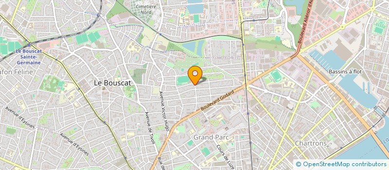 localisation de l'entreprise MADAME LAETITIA BAILLOU  BORDEAUX