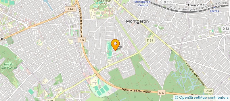 localisation de l'entreprise MADAME LAETITIA BANDUBUILA NGALULA  MONTGERON