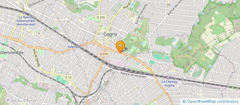 localisation de l'entreprise MADAME LAETITIA BANZOUZI à GAGNY