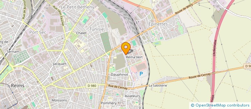 localisation de l'entreprise MADAME LAETITIA BARA  REIMS