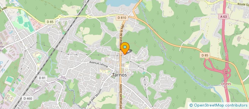 localisation de l'entreprise MADAME LAETITIA BARALLE  TARNOS