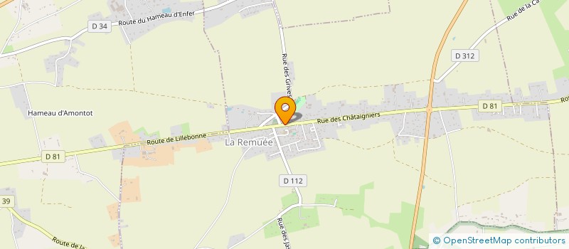 localisation de l'entreprise MADAME LAETITIA BARBAY  LA REMUEE